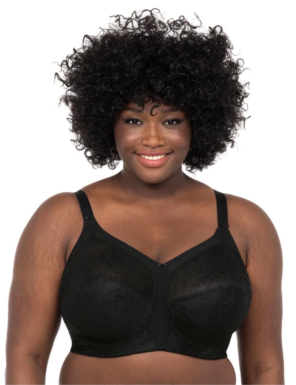 Goddess Verity Non Wired Bra - Black - 34G