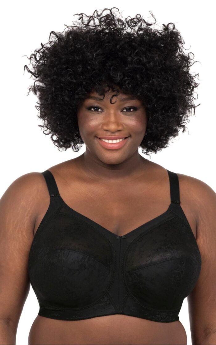 Goddess Verity Non Wired Bra - Black - 34G