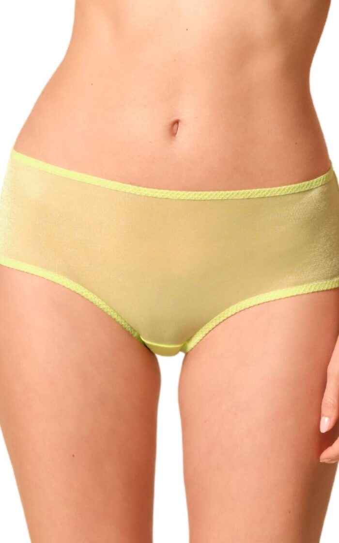 Gossard Glossies Shorty Brief - Sunny Lime - L - 14