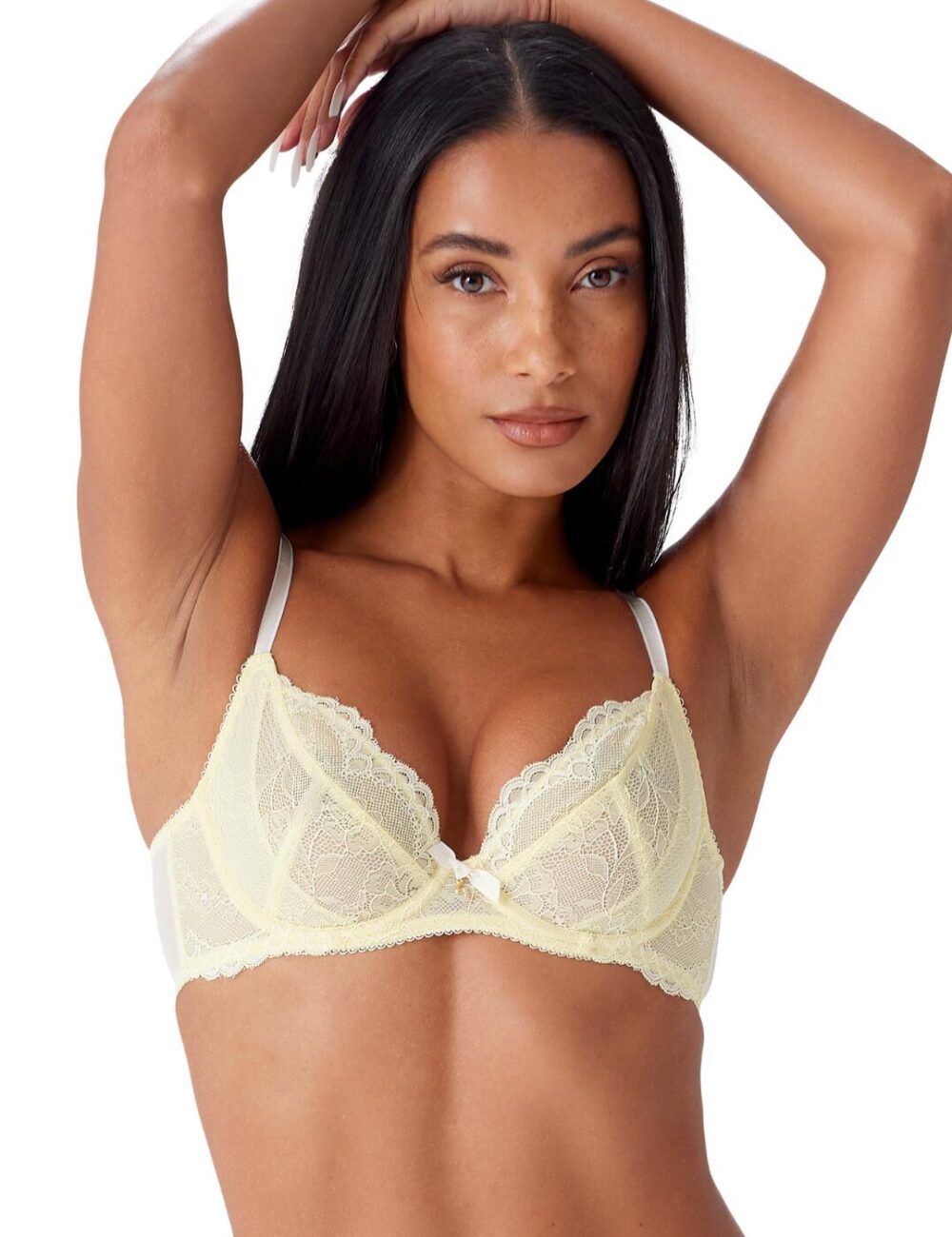 Gossard Superboost Lace Plunge Bra - Lemon - 30D