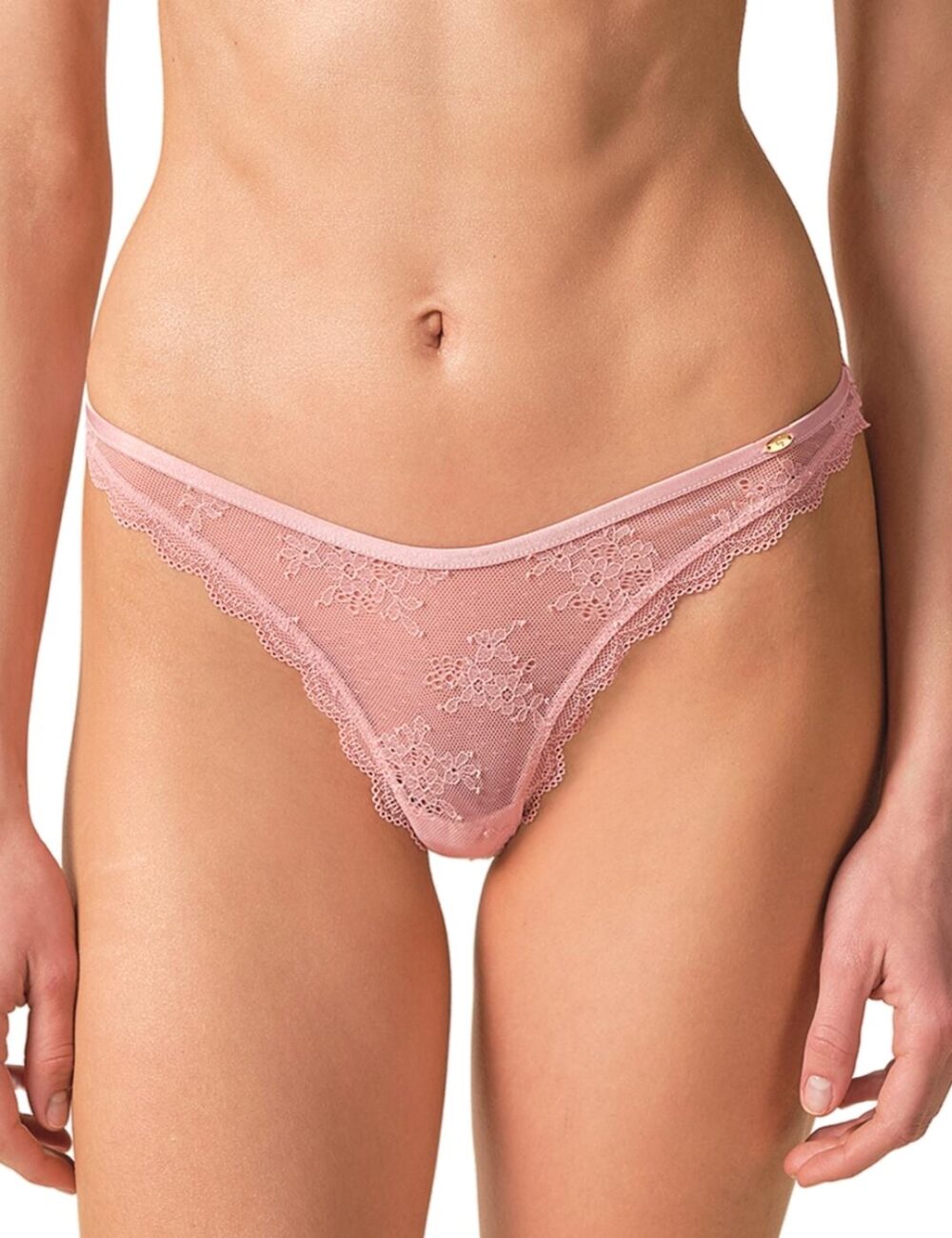 Gossard Vintage Romance Brazilian Brief - Soft Pink - S - 10