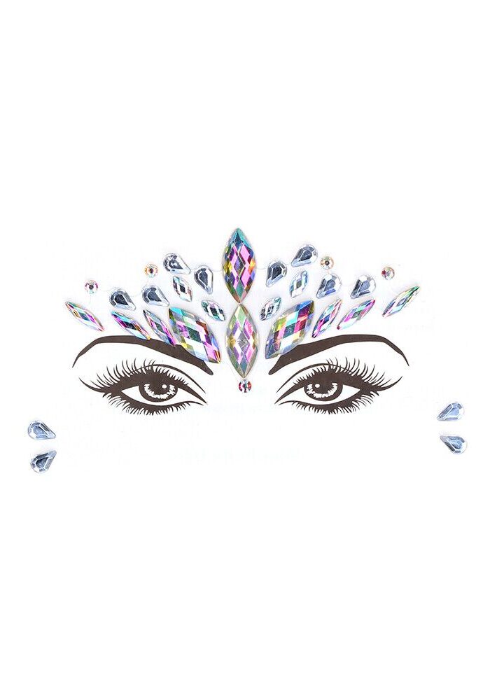 Le Desir Dazzling Crowned Face Bling Sticker