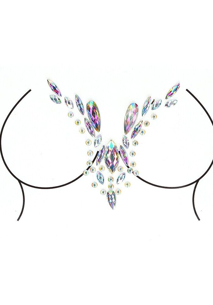 Le Desir Dazzling DeepV Cleavage Bling Sticker