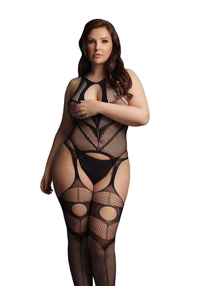 Le Desir Suspender Bodystocking UK 14 to 20