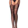 Leg Avenue Fishnet Mock Suspender Tights