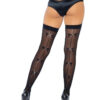 Leg Avenue Stockings with Bow Backseam