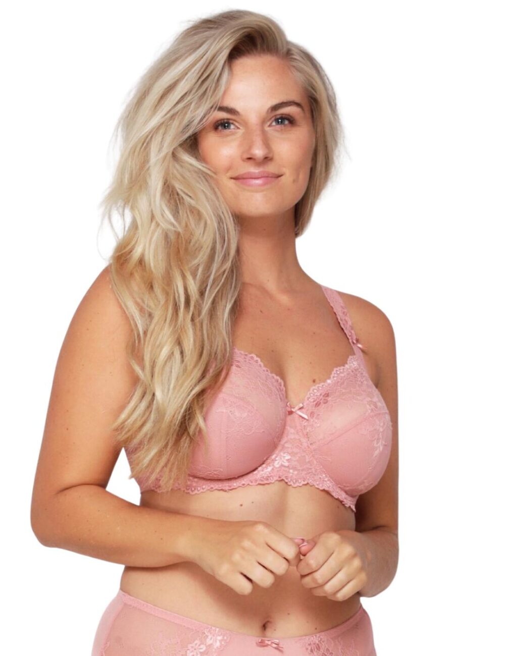Lingadore Basic Collection Full Coverage Lace Bra - Black - 34B