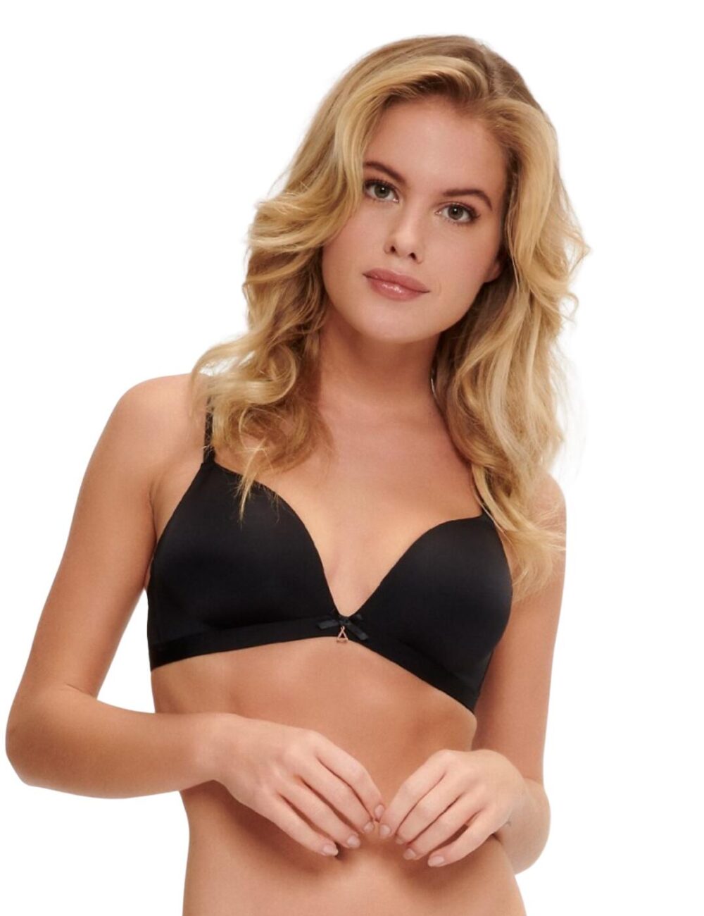 Lingadore Basic Collection Padded Triangle Bra - Black - 34C