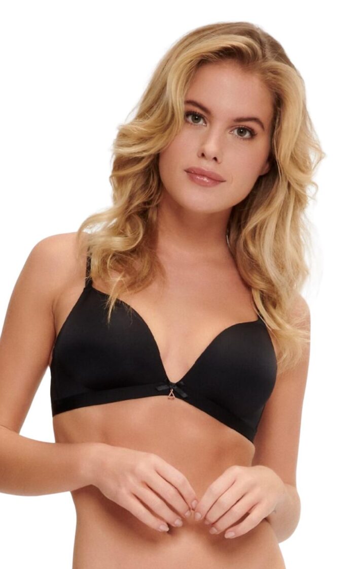 Lingadore Basic Collection Padded Triangle Bra - Black - 34C