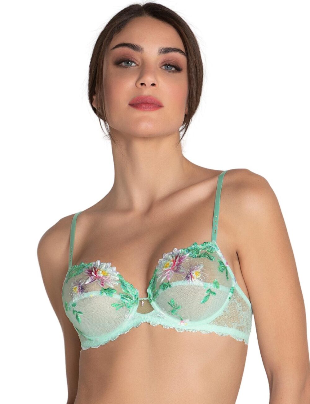 Lise Charmel Amour Nymphea Full Cup Bra - Jada Aqua - 32D