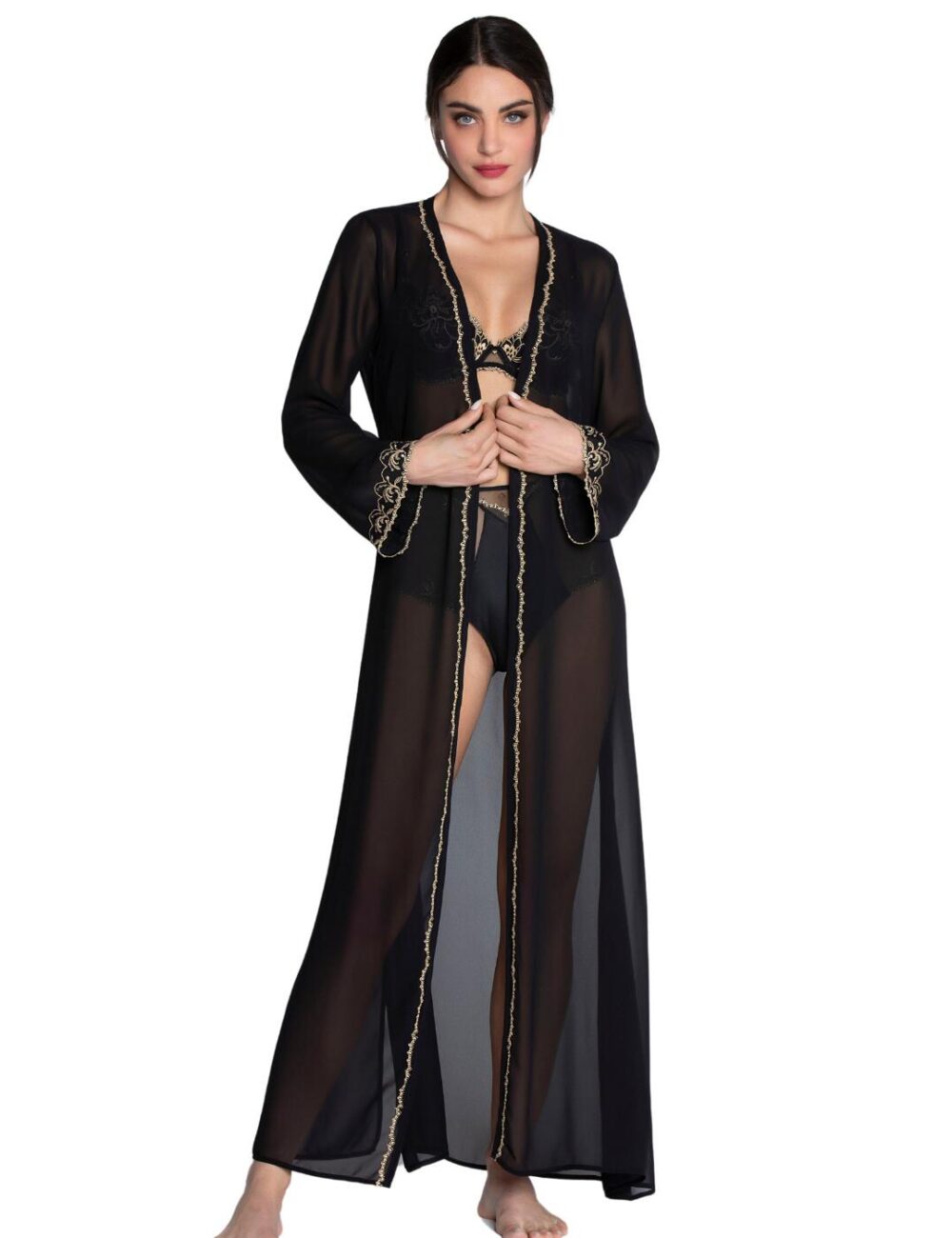 Lise Charmel Eblouissante Icone Robe - Or Nuit - S - 10