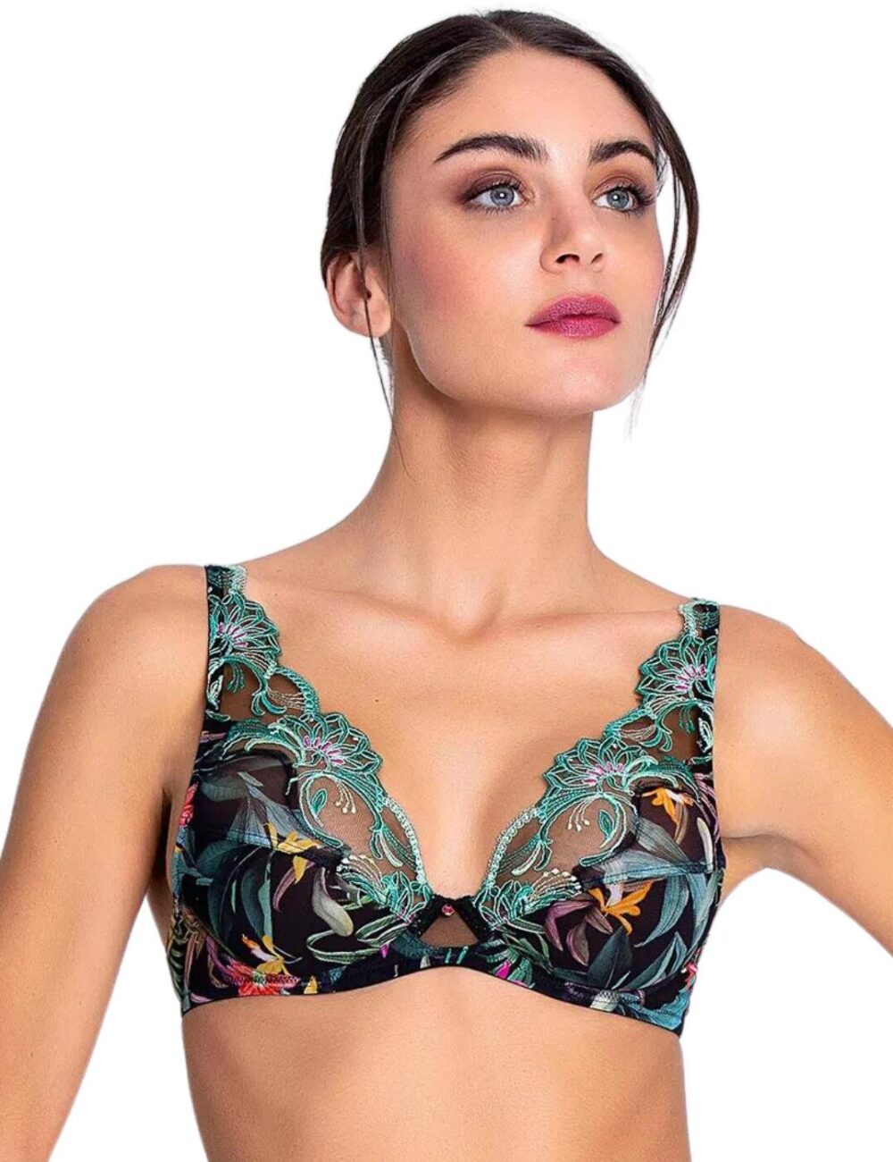 Lise Charmel Fleurs Etoiles Triangle Bra - Eclat Etoile - 32B