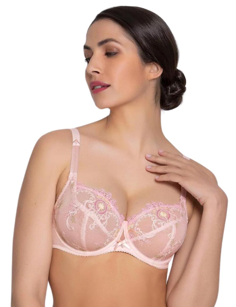 Lise Charmel Mon Amour 3/4 Three Quarter Cup Bra - Amour Aurore - 32F