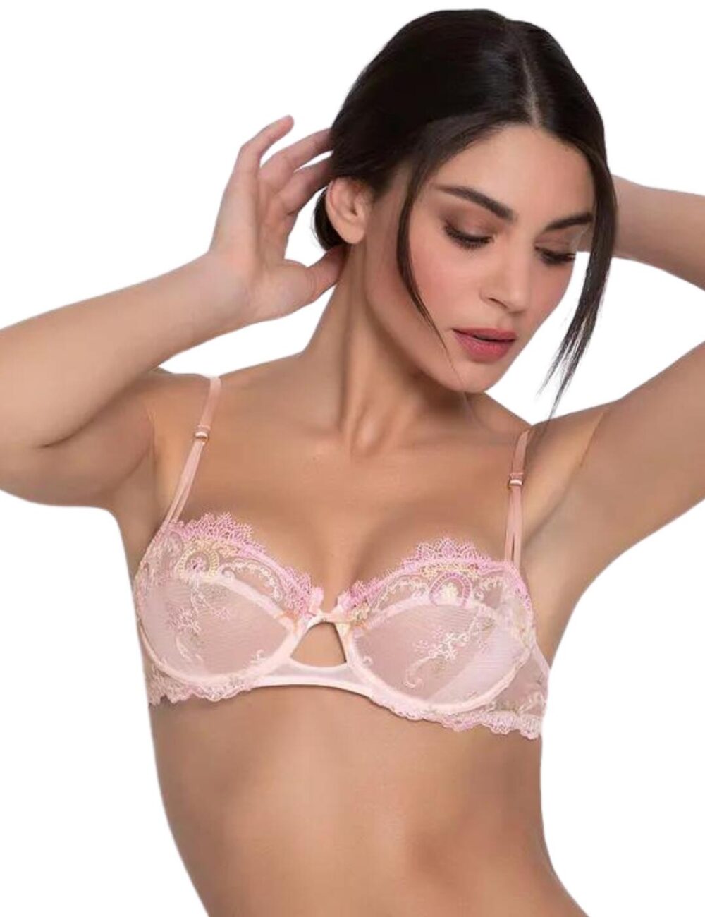 Lise Charmel Mon Amour Demi Cup Bra - Amour Aurore - 32C