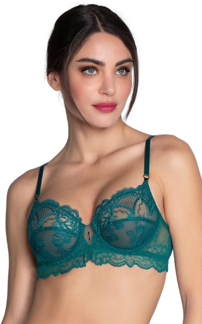 Lise Charmel Sublime En Dentelle Full Cup Bra - Vert Princesse - 32C