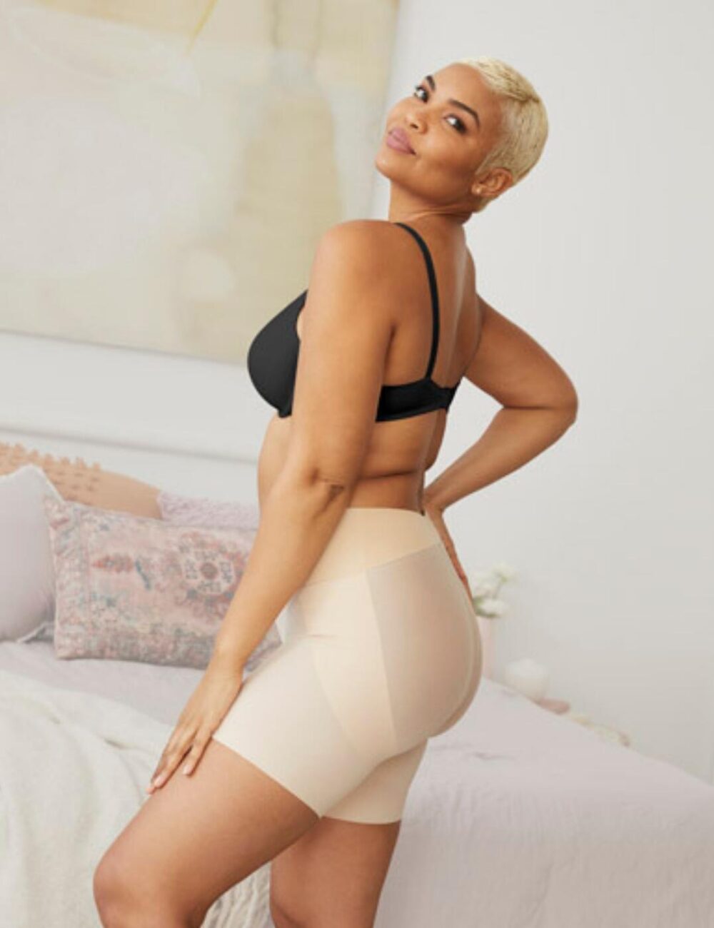 Maidenform Tame Your Tummy Rear Lift Short - Nude1/Transparent - S - 10