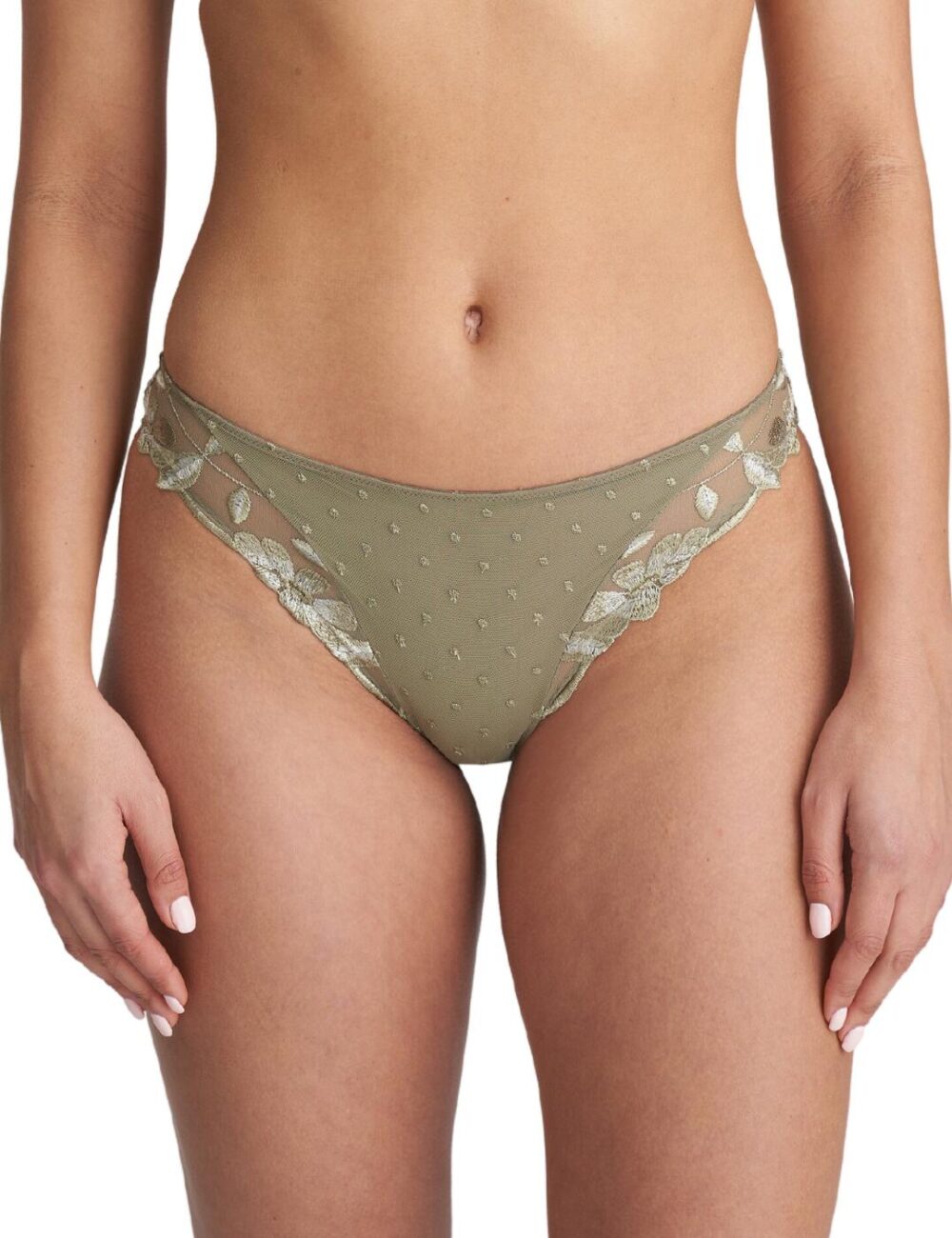 Marie Jo Agnes Italian Brief - Golden Olive - S - 10