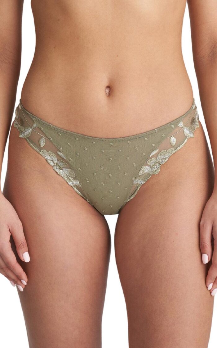 Marie Jo Agnes Italian Brief - Golden Olive - S - 10
