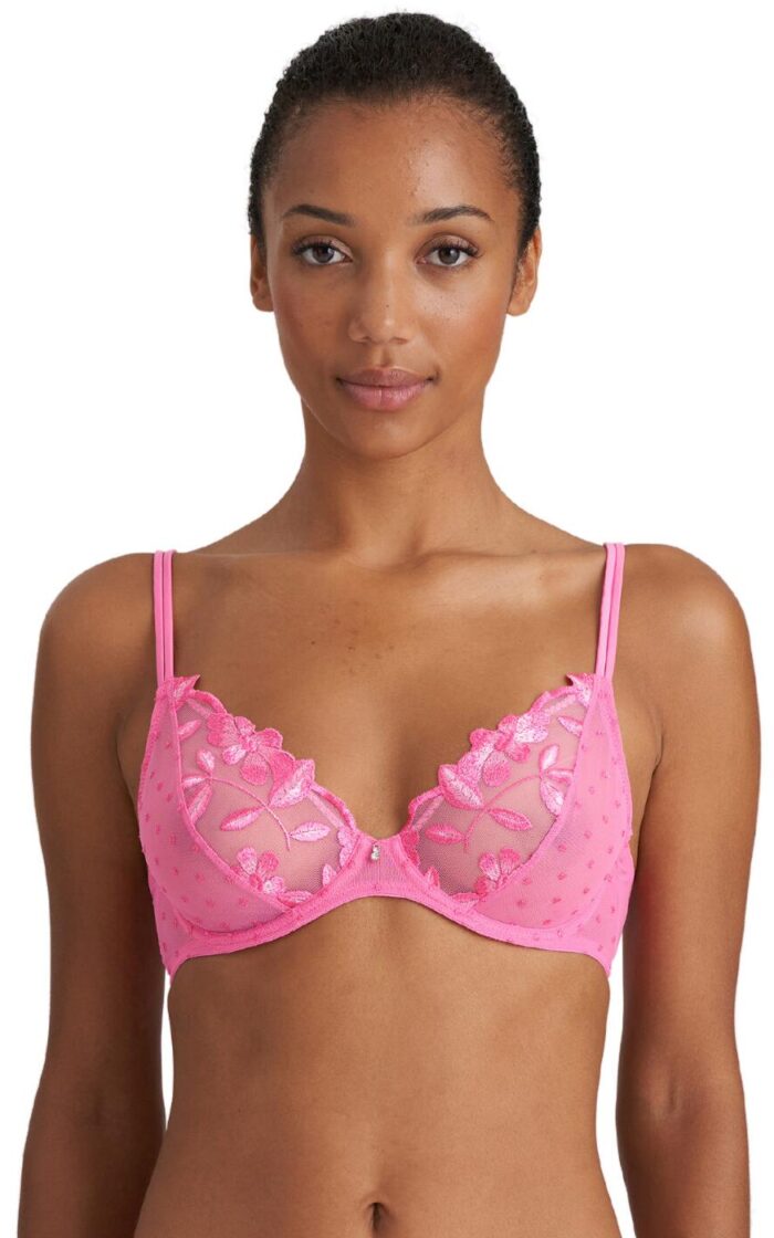 Marie Jo Agnes Plunge Bra - Paradise Pink - 34D