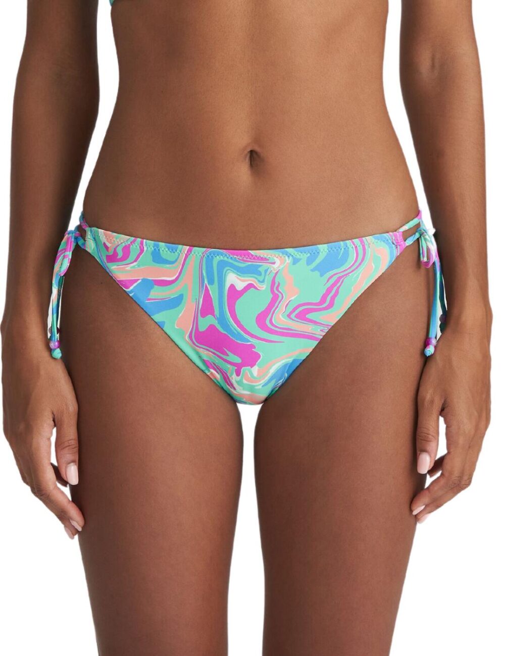 Marie Jo Arubani Tie Side Bikini Brief - Ocean Swirl - M - 12