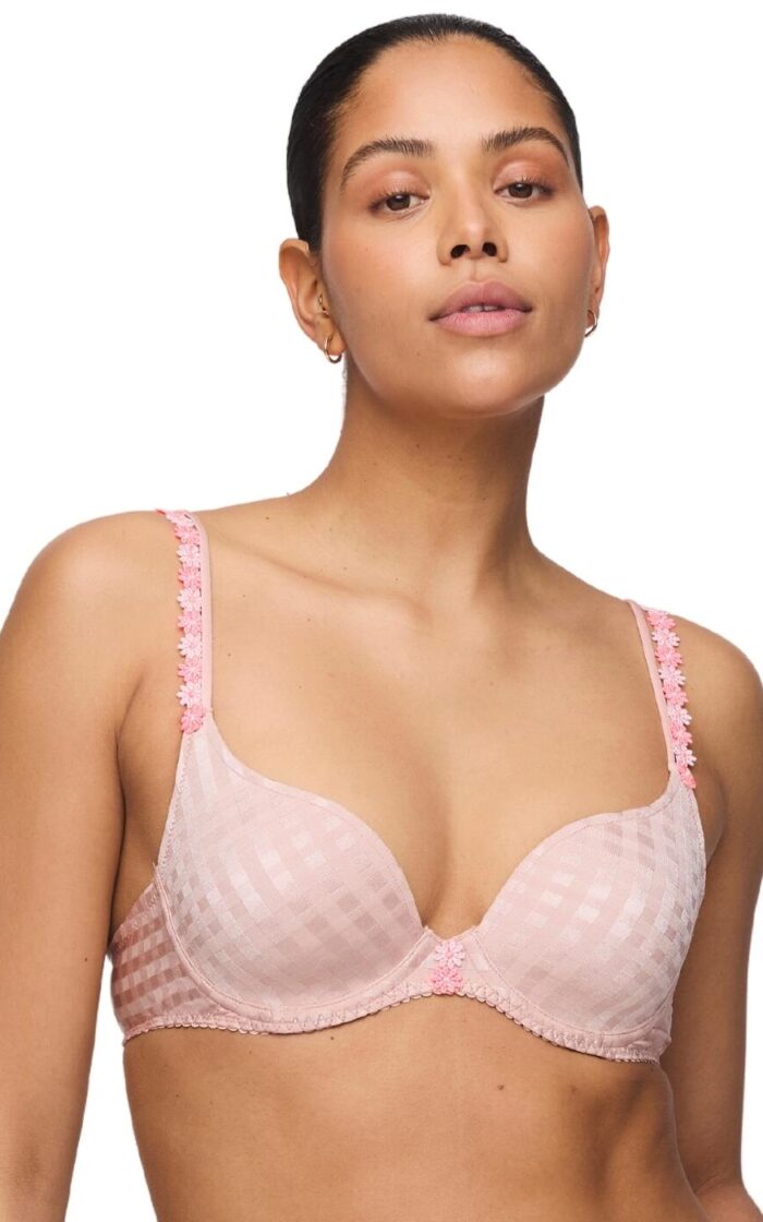 Marie Jo Avero Tiny Padded Heartshape Bra - Powder Rose - 36E