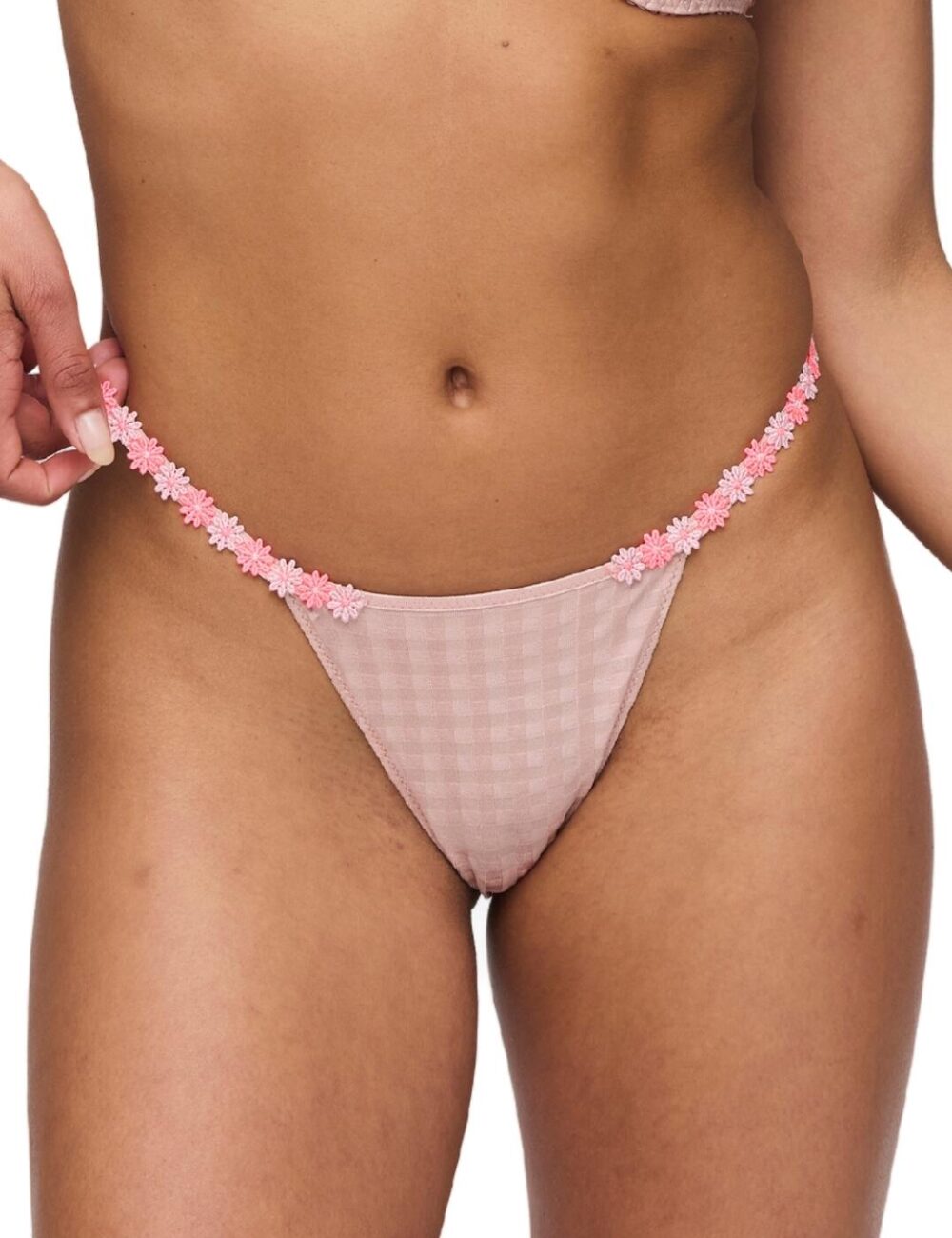 Marie Jo Avero Tiny Thong - Powder Rose - XS - 8