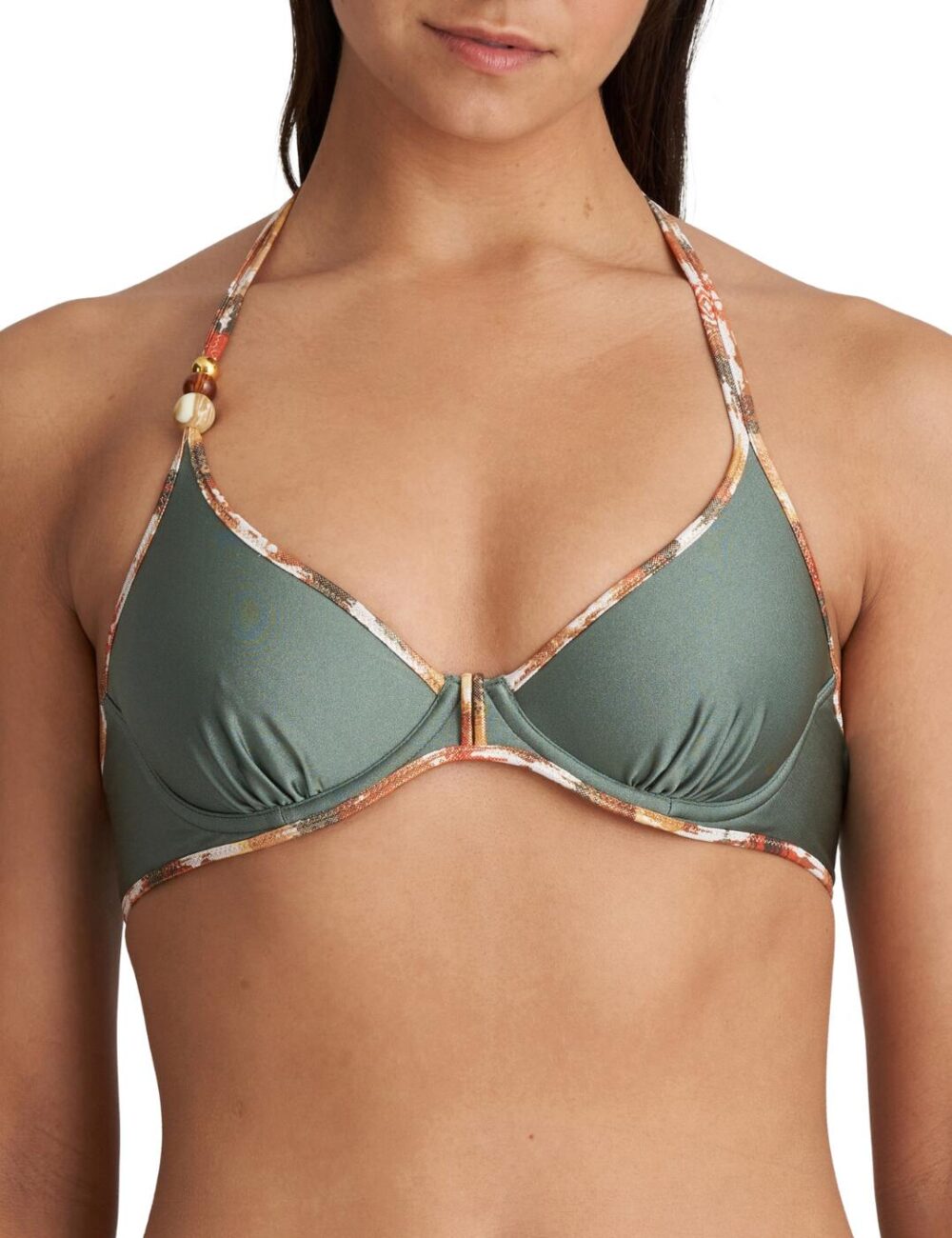 Marie Jo Crete Plunge Bikini Top - Inca Gold - 32D