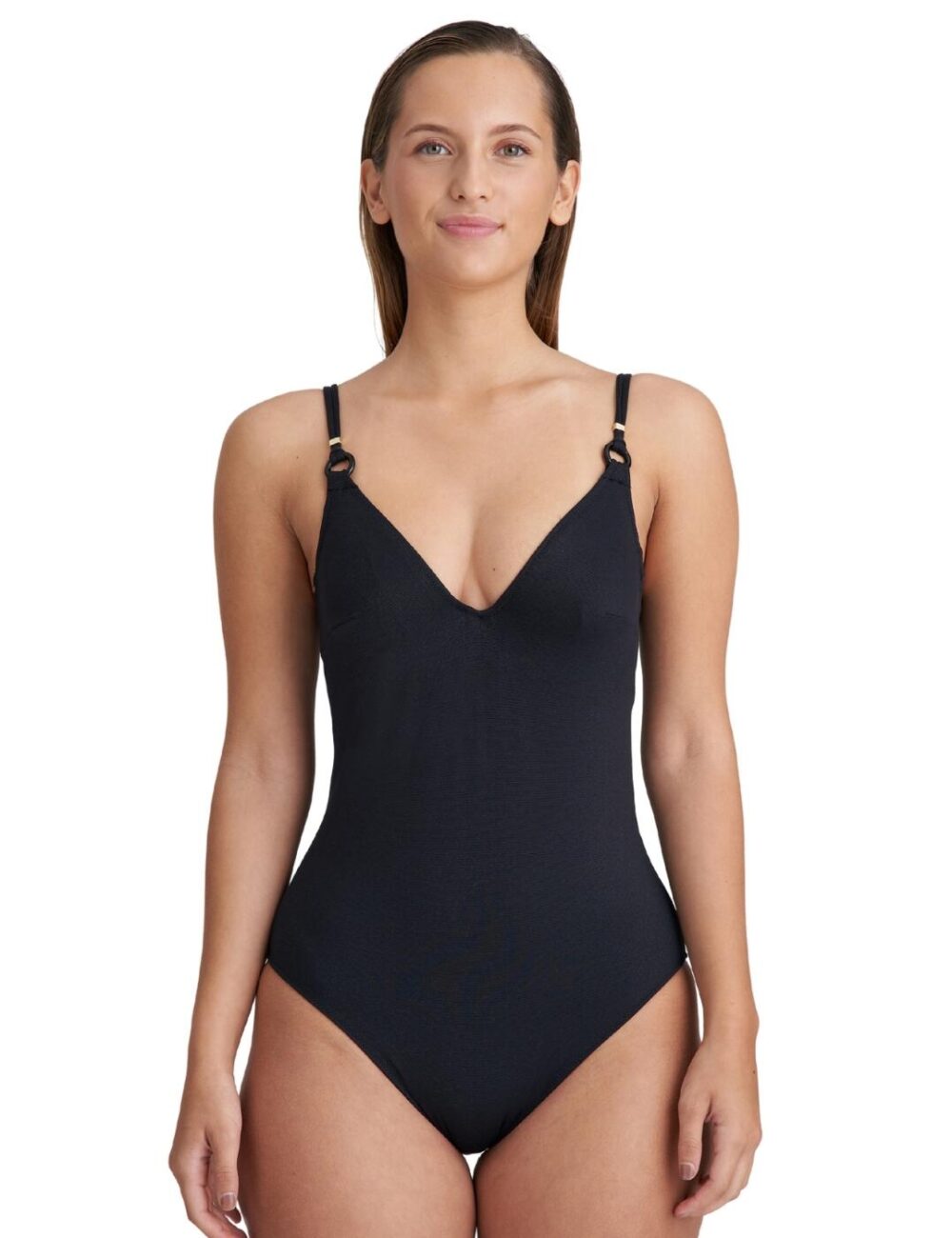Marie Jo Dahu Full Cup Swimsuit - Black - 36E