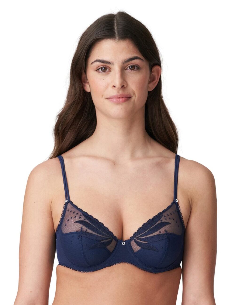 Marie Jo Etoile Half Padded Plunge Bra - Sapphire Blue - 32B