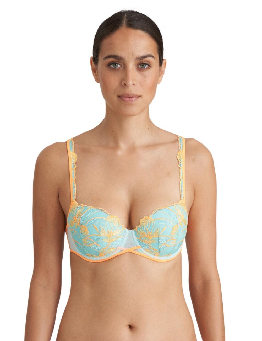 Marie Jo Georgia Padded Balcony Bra - Clearwater - 32E