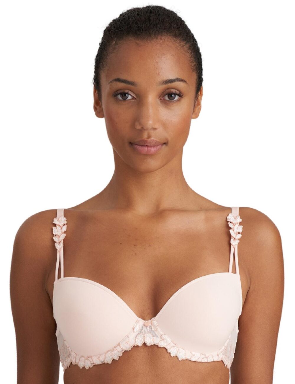 Marie Jo Leda Padded Plunge Bra - Glossy Pink - 36F