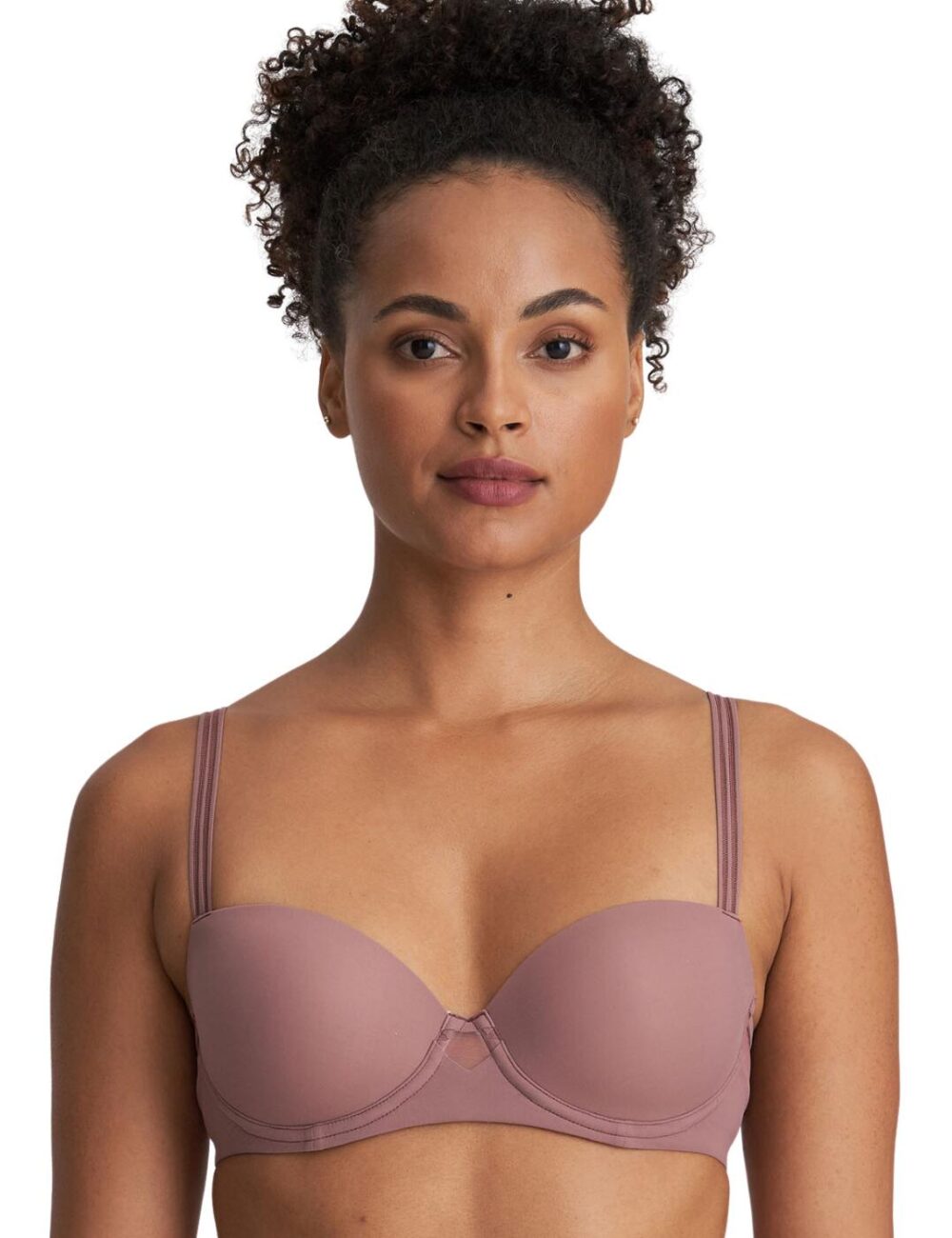 Marie Jo Louie Padded Balcony Bra - Satin Taupe - 30D