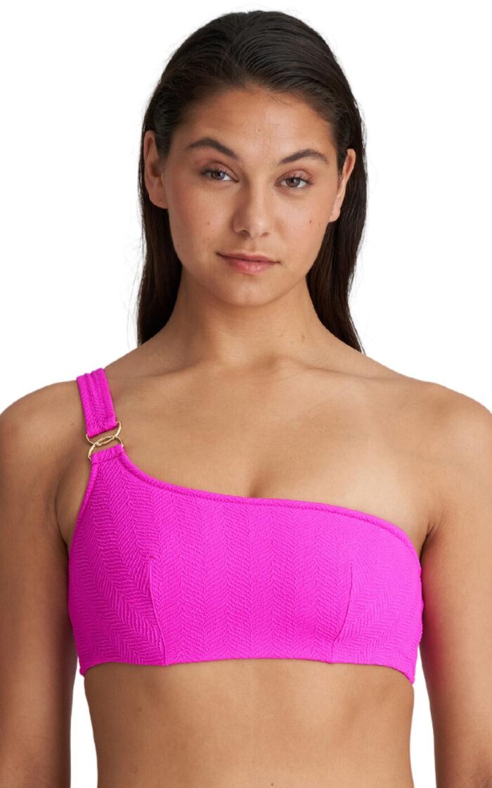 Marie Jo Maiao One Shoulder Bikini Top - Cactus Flower - 32D