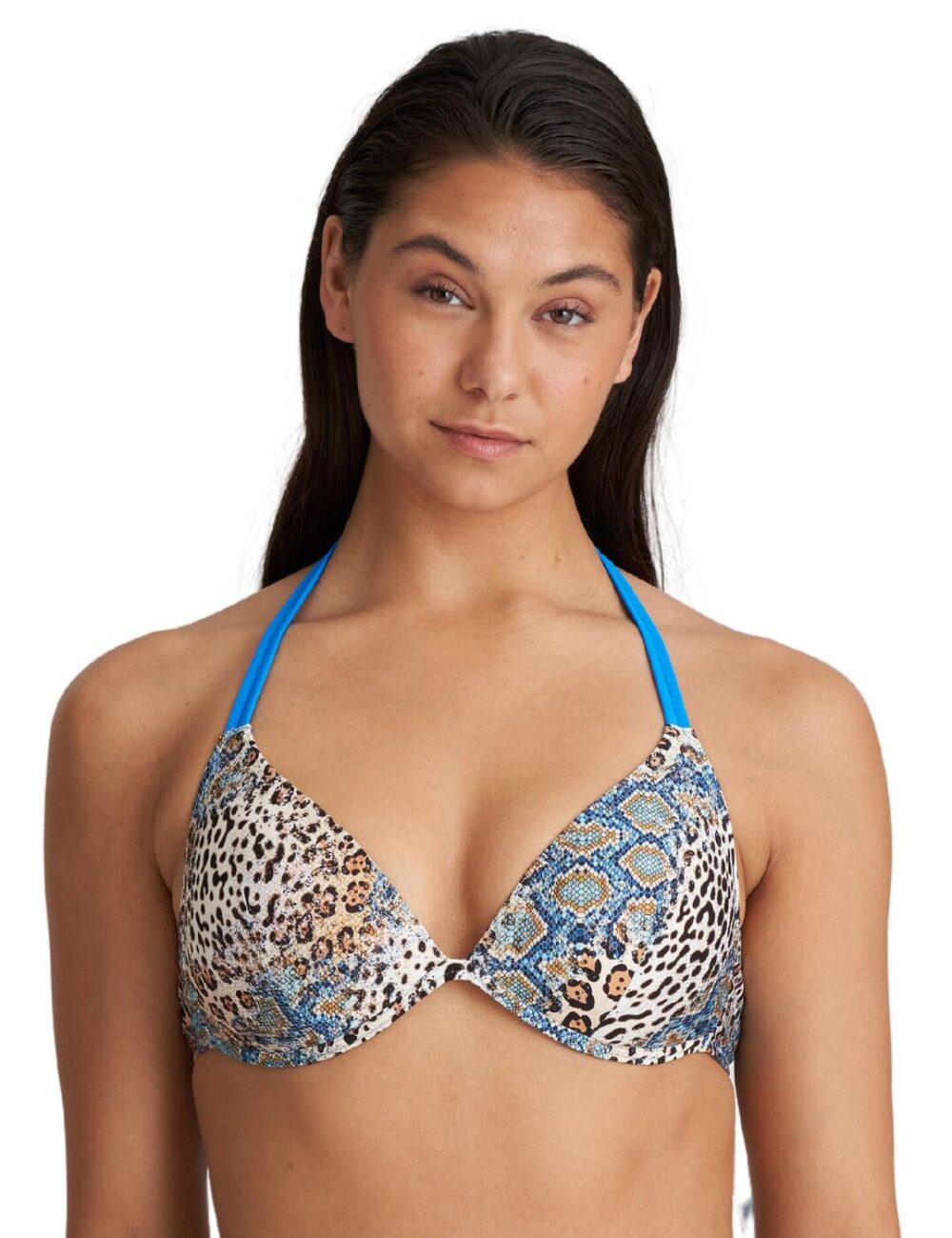 Marie Jo Minorca Push Up Bikini Top - Sunny Cloud - S - 10