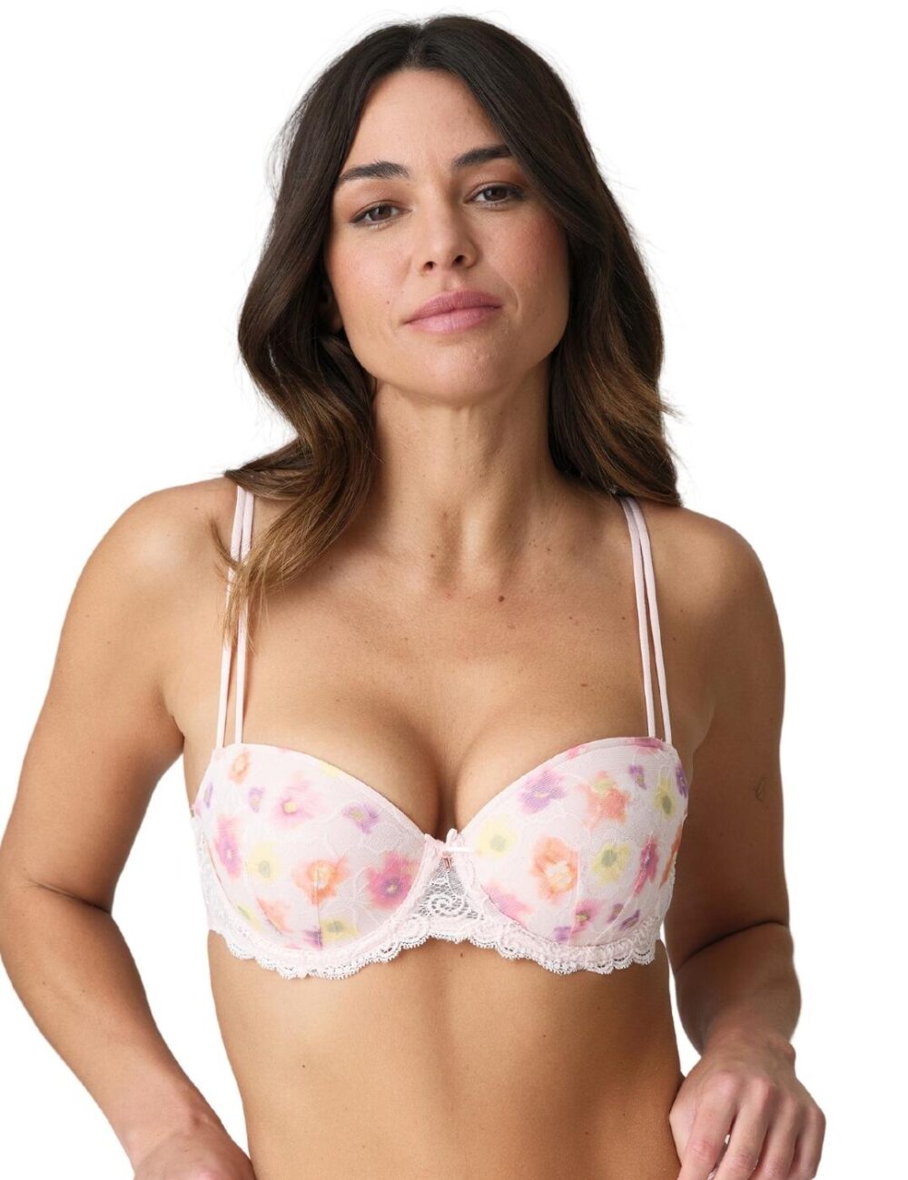 Marie Jo Selyna Padded Balcony Bra - Gardenia Rose - 30E