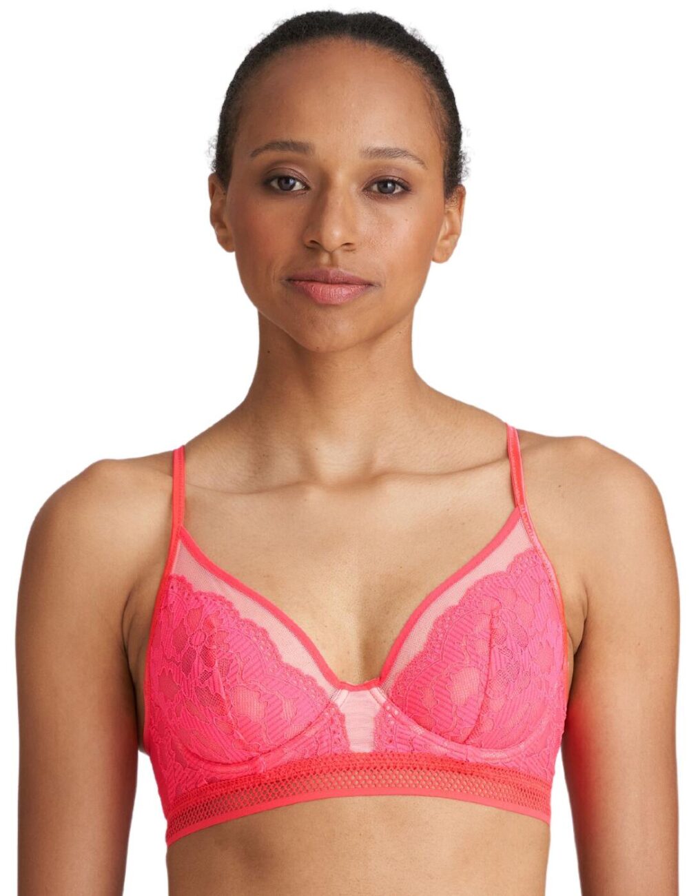 Marie Jo Suto Plunge Longline Bra - Fruit Punch - 34B