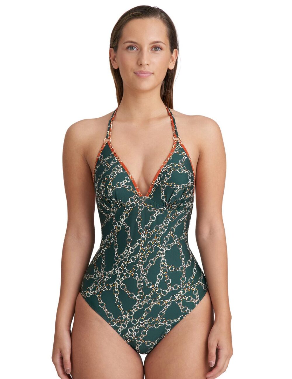 Marie Jo Tazar Padded Triangle Swimsuit - Malachite - M - 12
