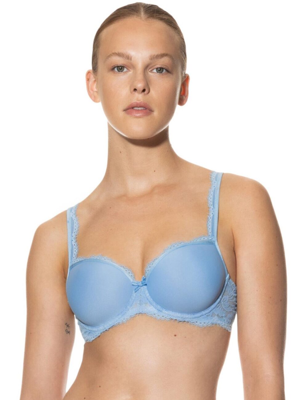 Mey Amazing Half Cup Bra - Angel Blue - 34B