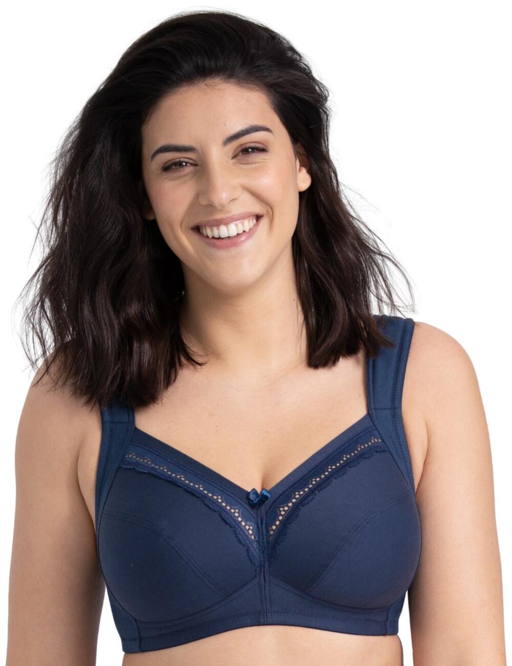 Miss Mary Of Sweden Always Non Wired Bra - Dark Blue - 36B