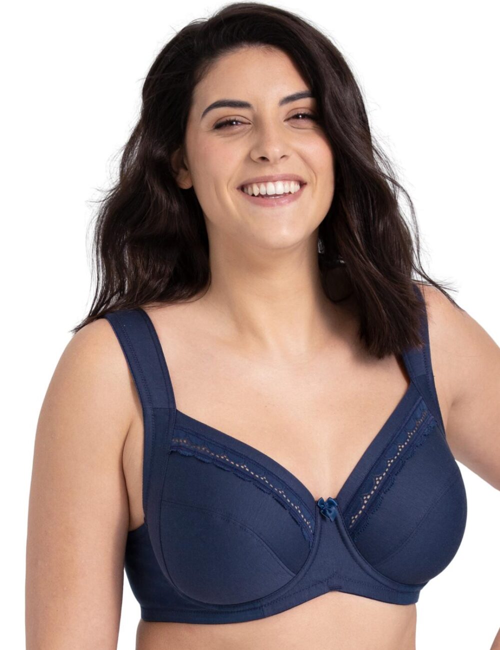 Miss Mary Of Sweden Always Underwired Bra - Dark Blue - 42B