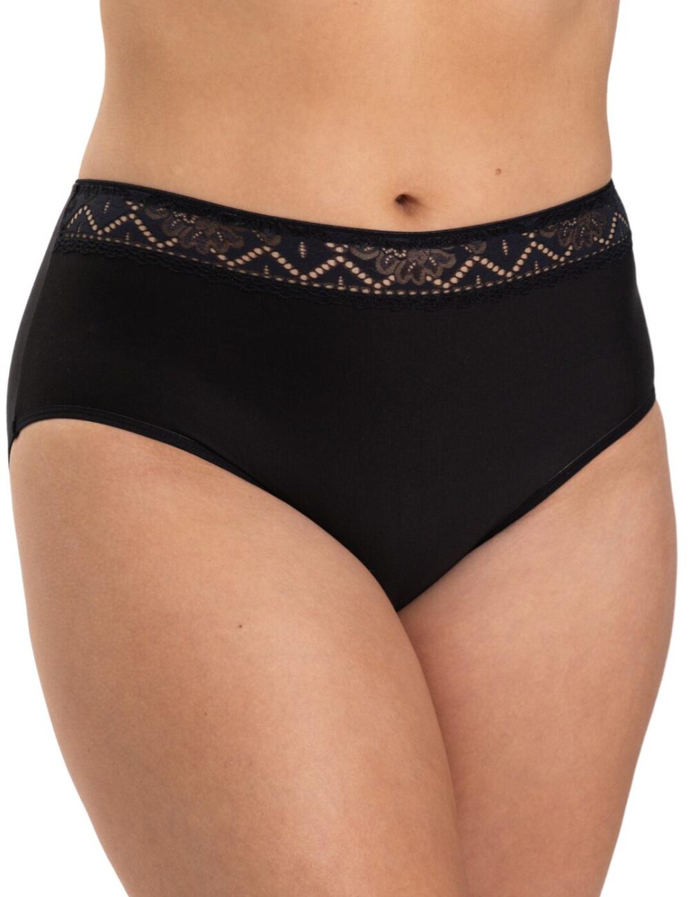 Miss Mary Of Sweden Breeze Brief - Black - M - 12