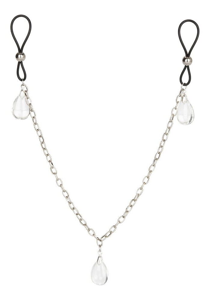 Nipple Play Non Piercing Nipple Chain Jewellery Crystal