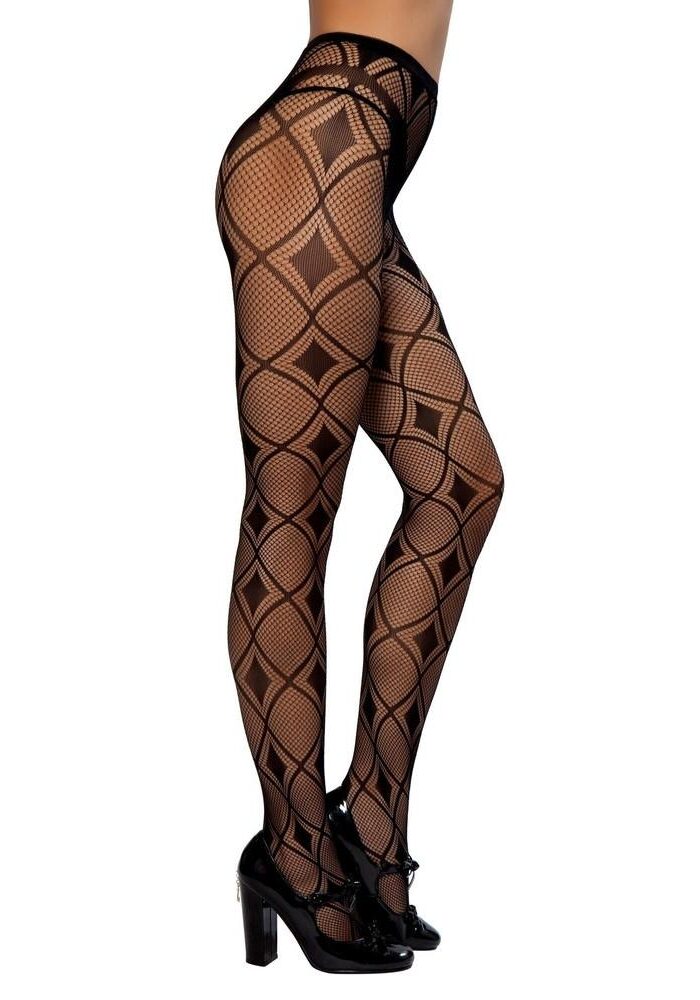 Pair of Diamond Shaped Pantyhose