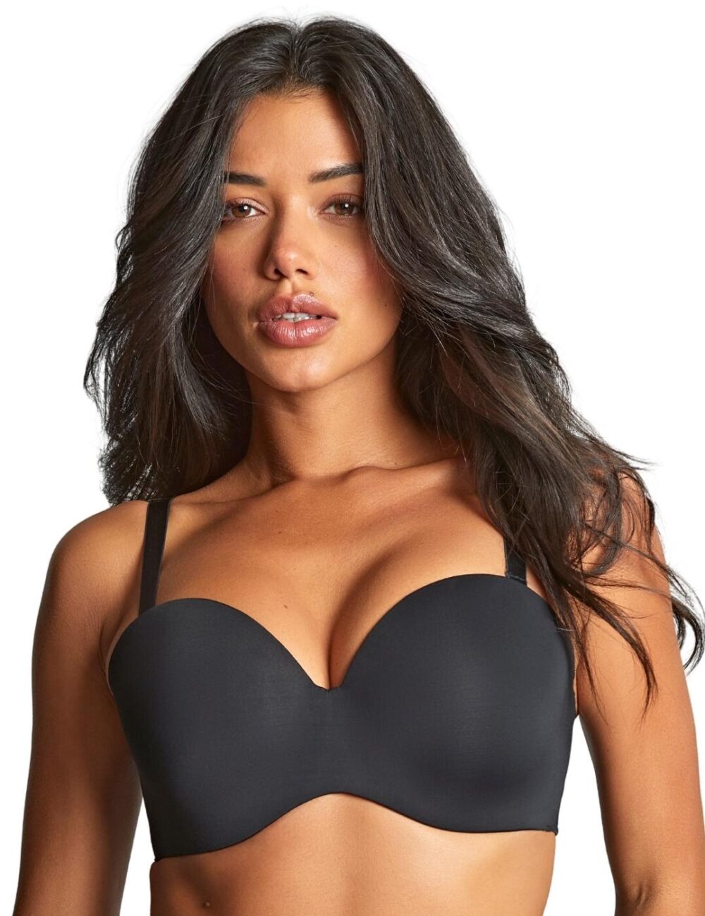 Panache 365 Strapless Bra - Black - 30H