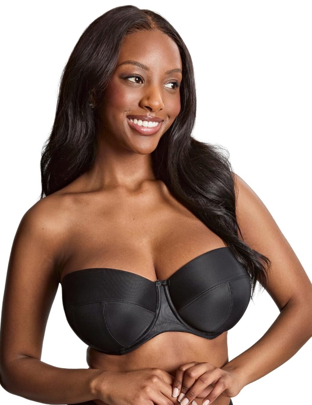 Panache Alice Strapless Bra - Black - 32D
