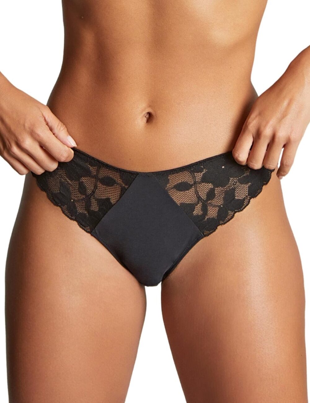 Panache Amour Brazilian Brief - Black - XS - 8