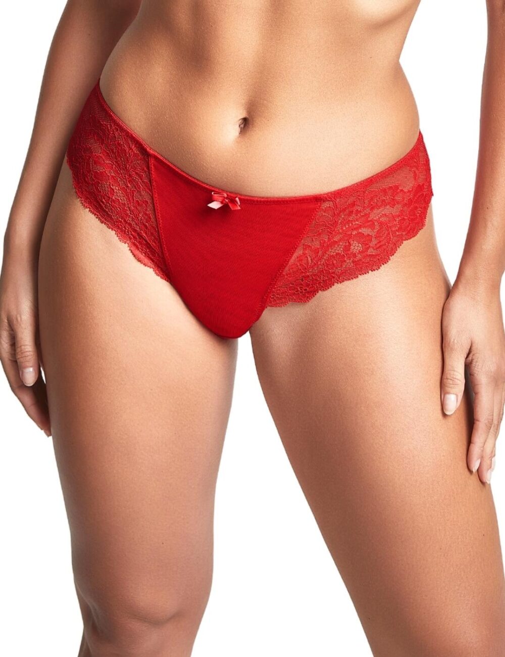 Panache Ana Brazilian Brief - Salsa Red - 2XL - 18
