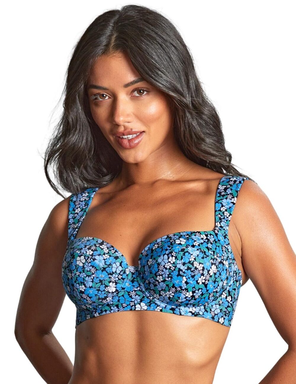 Panache Bette Balcony Bikini Top - Posy Print - 30DD