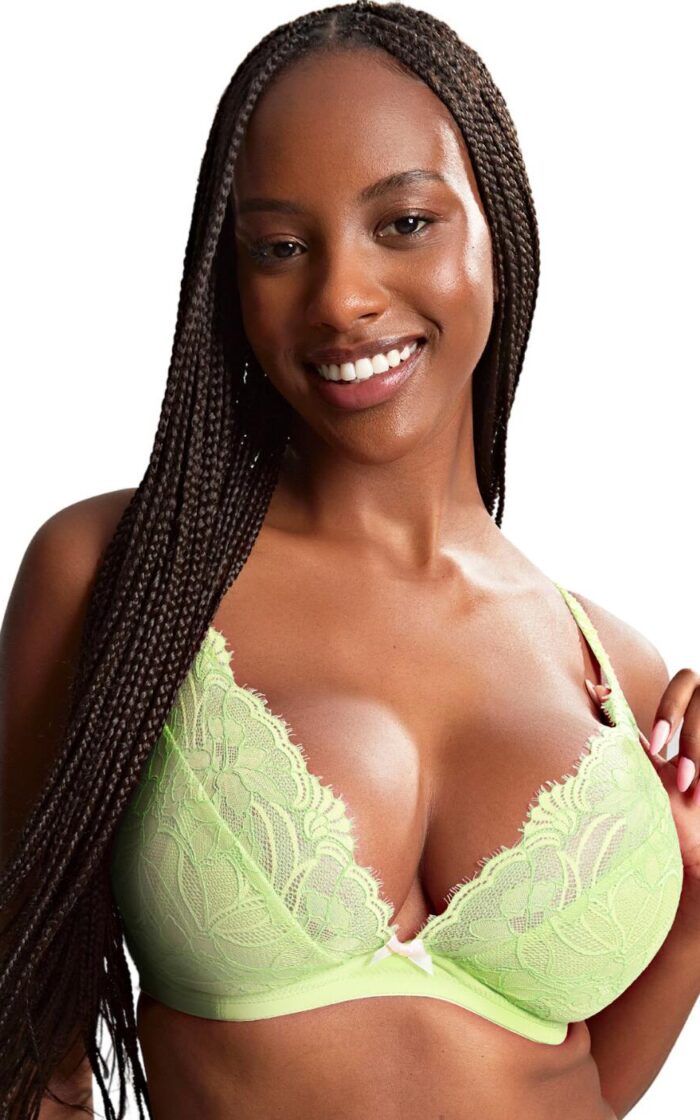 Panache Cherie Demi Bra - Neon Lime - 28F