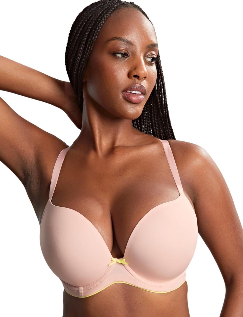 Panache Faith Moulded Plunge Bra - Blush Pink - 28GG